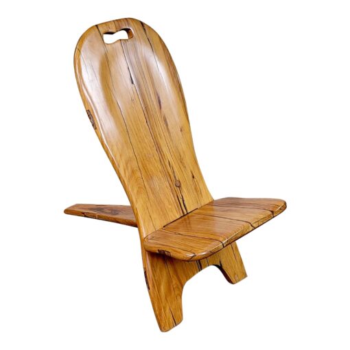 1930s Antique Hickory Hunter or Viking Chair - Image 2