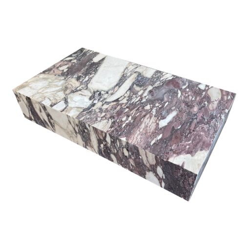 Audo Copenhagen Special Edition XL Plinth Coffee Table in Calacatta Viola Marble by Norm Architects - Image 2