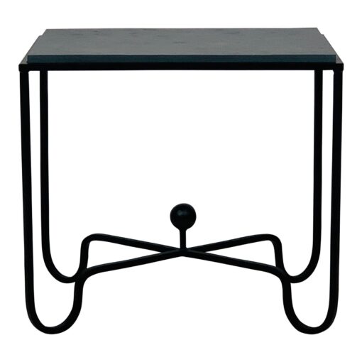 Design Frères Grey Slate 'Entretoise' Side Table