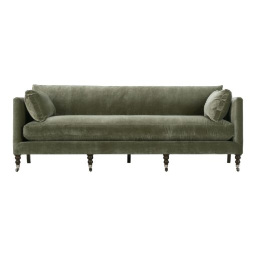 Greta Sofa, Green Velvet - Image 2