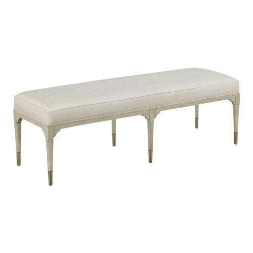 Modern Juliet White Bench - Image 2