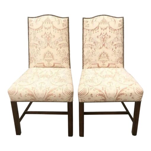 Pair of Antique Fortuny Mazzarino Monkey Chinese Chippendale Chairs - Image 2